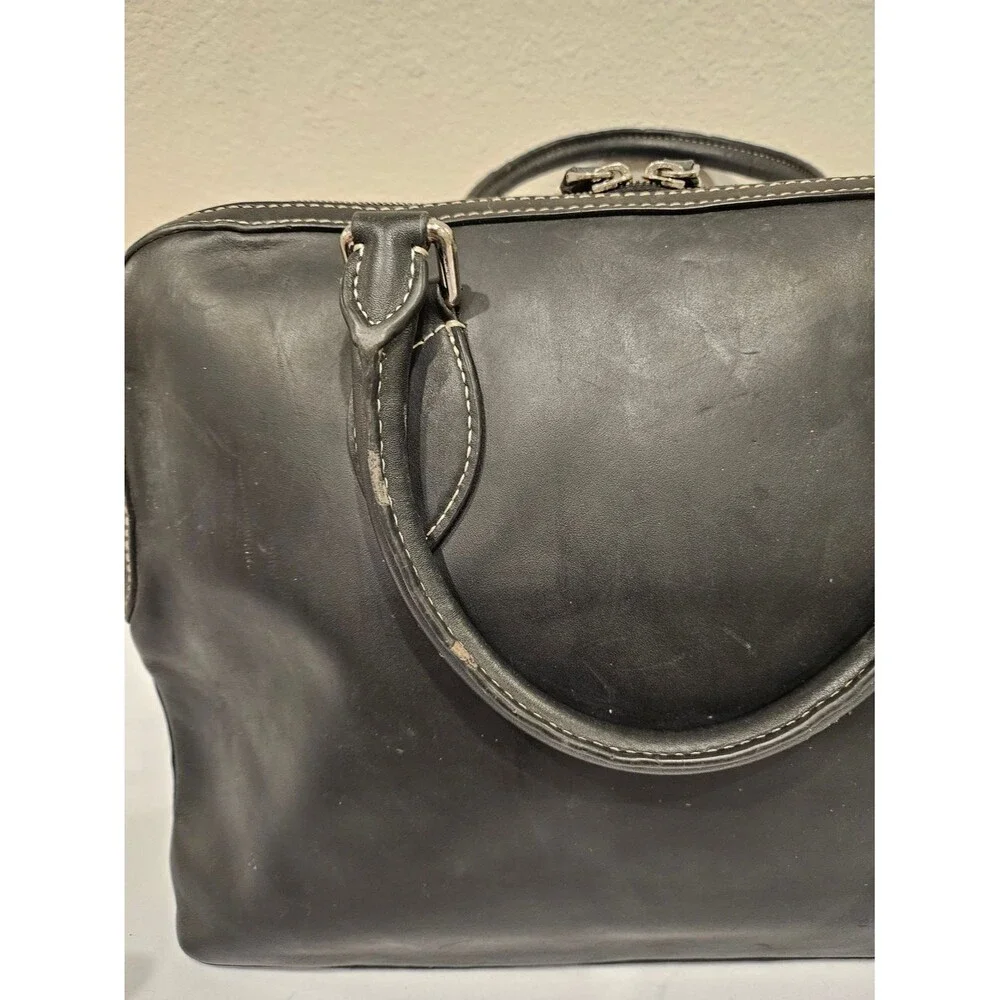 Burberry Heritage Grain Leather Briefcase